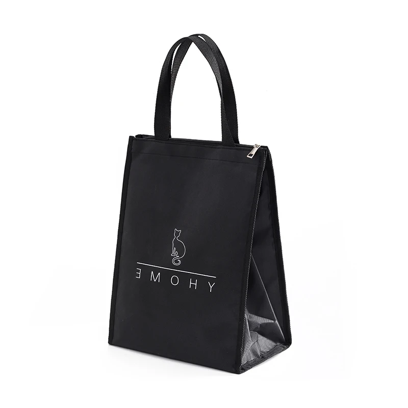 Factory Polyester Office Reusable Lunch Box Tote Bag Canvas Insulated Eco Food Delivery Bag Lunch Bag, Black
Factory Polyester Office Reusable Lunch Box Tote Bag Canvas Insulated Eco Food Delivery Bag Lunch Bag, Black