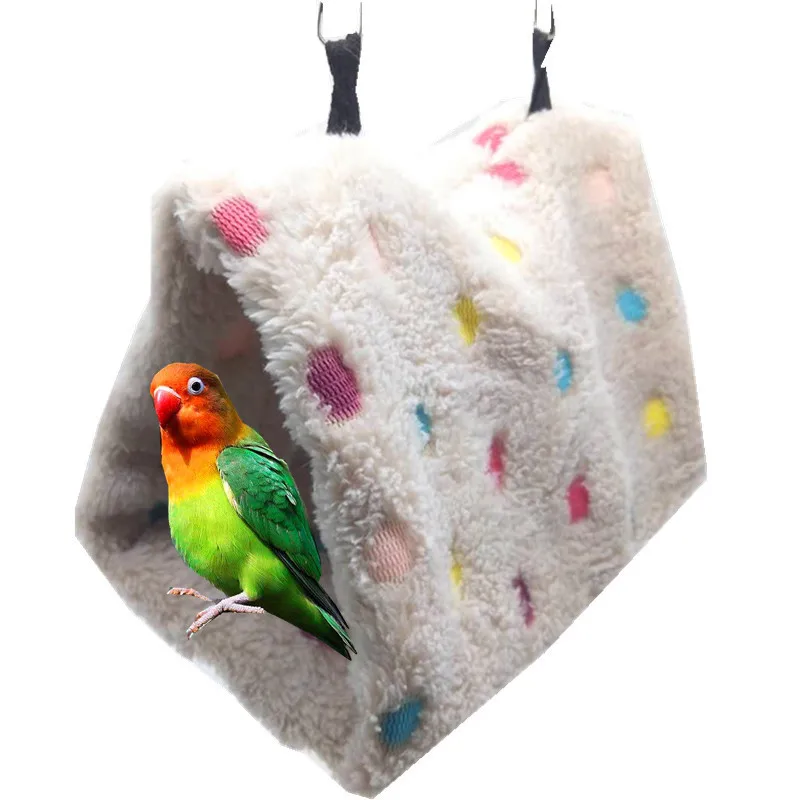 Cute And Simple Triangular Bird's Nest Flannel Sophisticated And Comfortable Winter Bird's Nest Keep Warm Bird Cage Parrot Suppl, Photo color
Cute And Simple Triangular Bird's Nest Flannel Sophisticated And Comfortable Winter Bird's Nest Keep Warm Bird Cage Parrot Suppl, Photo color