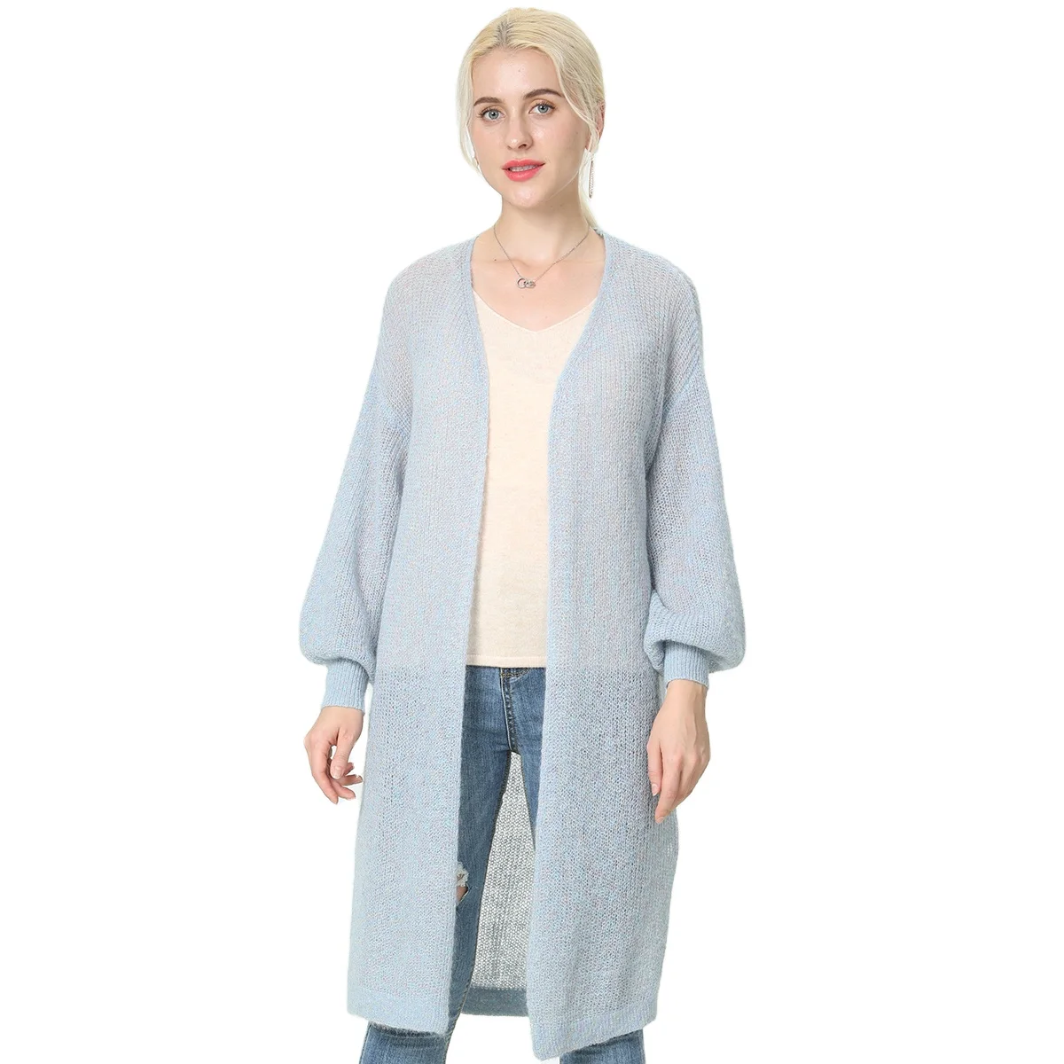 2021new fashion knitted sweaters for women casual Puff Sleeve winter autumn Cardigan sweater
2021new fashion knitted sweaters for women casual Puff Sleeve winter autumn Cardigan sweater