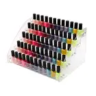Acrylic 5 Layer Nail Polish Display Rack Stand Holder Tabletop Display Stand