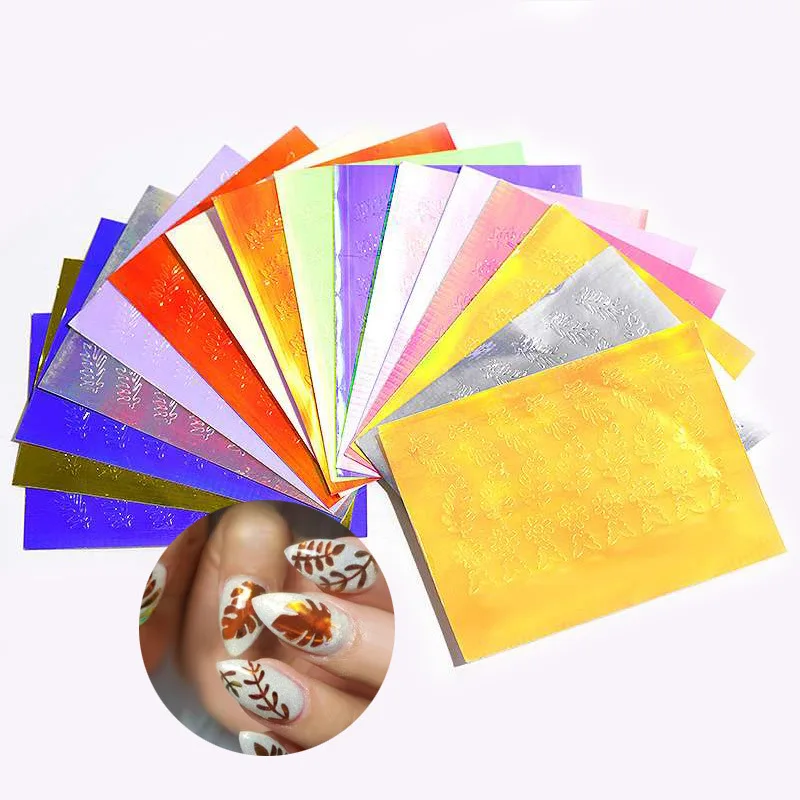 16 Paper Laser Magic Flame Nail Sticker Nail Foil Transfer Paper Set Sticker For Nail Polish Paper Art Decoration
16 Paper Laser Magic Flame Nail Sticker Nail Foil Transfer Paper Set Sticker For Nail Polish Paper Art Decoration