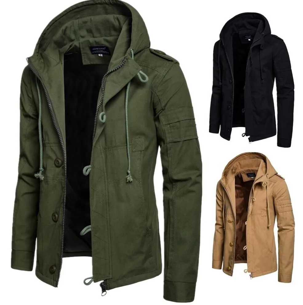 Winter Men Coat Cotton Padded Hooded Down Coat Casual Jacket Outwear, Customized color
Winter Men Coat Cotton Padded Hooded Down Coat Casual Jacket Outwear, Customized color