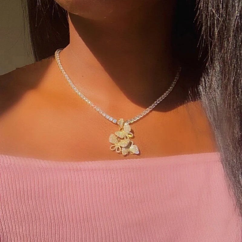 New Design 2021 Butterfly Pendant Jewelry Women Iced Out Butterfly Necklace Jewelry Hip Hop Style, Silver,gold,rose gold
New Design 2021 Butterfly Pendant Jewelry Women Iced Out Butterfly Necklace Jewelry Hip Hop Style, Silver,gold,rose gold