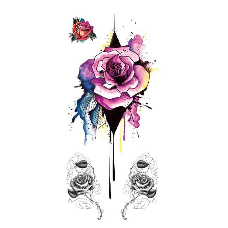TL Sexy Flower Body Sticker Fashion Women New Arrivals Temporary Tattoo Sticker, Cmyk
TL Sexy Flower Body Sticker Fashion Women New Arrivals Temporary Tattoo Sticker, Cmyk
