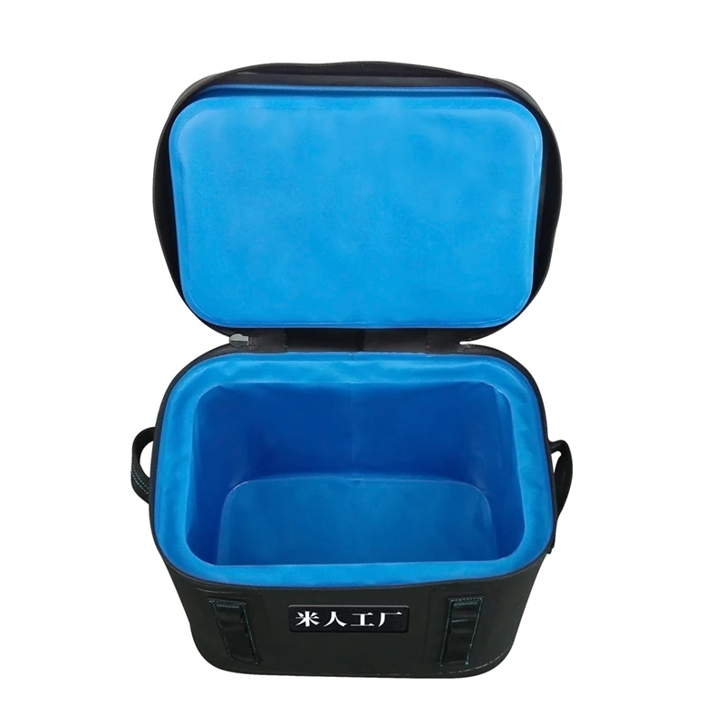 Custom logo eco-friendly stylish large travel lunch cooler bag box