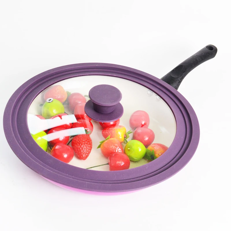 Hyri food grade kitchen universal frying pot lids multi size replacement silicone tempered glass lids for pots and pans
Hyri food grade kitchen universal frying pot lids multi size replacement silicone tempered glass lids for pots and pans