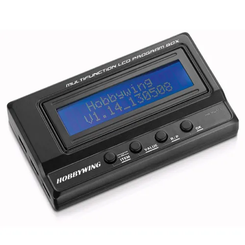 Hobbywing 3 in 1 Professional Program Box For Platinum Series ESC Micro USB Interface
Hobbywing 3 in 1 Professional Program Box For Platinum Series ESC Micro USB Interface