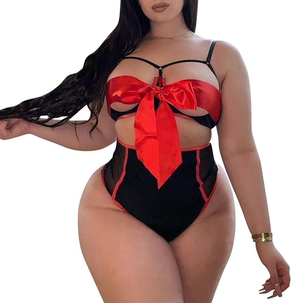 Lady 2 PCS Lingerie Set Womens Bow Front Top and Briefs Sexy Fat Girl Underwear for Woman Plus Size Women's Lingerie Sets
Lady 2 PCS Lingerie Set Womens Bow Front Top and Briefs Sexy Fat Girl Underwear for Woman Plus Size Women's Lingerie Sets