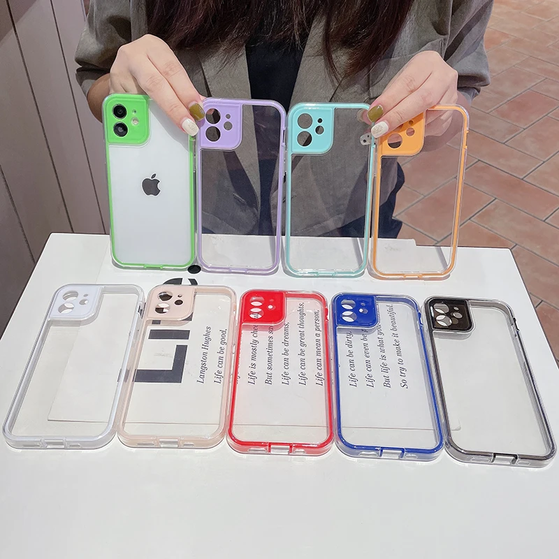 New high-definition transparent anti-fall camera protective back cover back coverTPU Phone Cases, Multi-color, can be customized
New high-definition transparent anti-fall camera protective back cover back coverTPU Phone Cases, Multi-color, can be customized