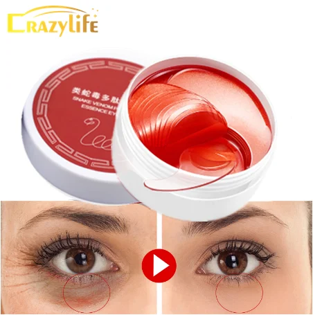100% original Snake Venom Eye Mask Eye Patch Makeup Night Mask Acne Treatment 60 PCS sleeping mask, Red
100% original Snake Venom Eye Mask Eye Patch Makeup Night Mask Acne Treatment 60 PCS sleeping mask, Red