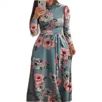 New Women Boho Beach Long Casual Dress Autumn New Design Long Sleeve Floral Print Womens High Collar Maxi Dresses
New Women Boho Beach Long Casual Dress Autumn New Design Long Sleeve Floral Print Womens High Collar Maxi Dresses