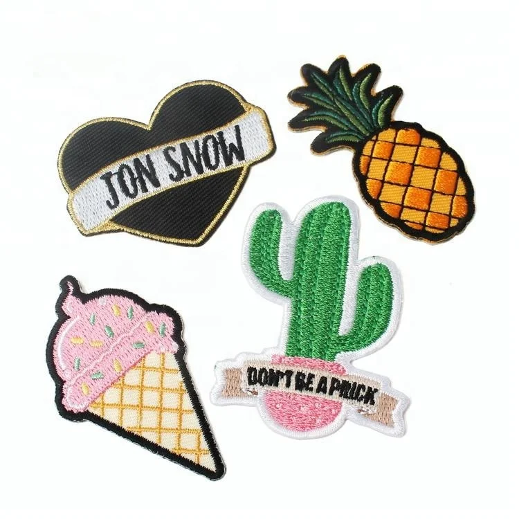 Iron on Embroidery Mini Heart and Fruit Logo Clothing Custom Embroidered Patches for Kids and Baby, Follow pantone color chart
Iron on Embroidery Mini Heart and Fruit Logo Clothing Custom Embroidered Patches for Kids and Baby, Follow pantone color chart
