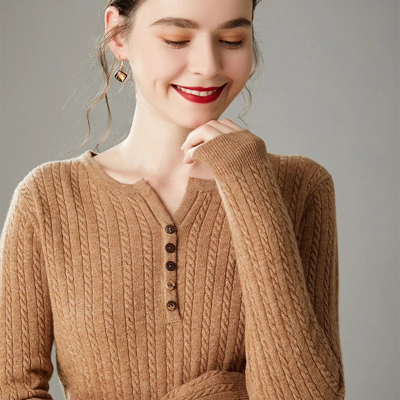 2020 New Autumn and Winter Warm Soft Slim fit Crewneck Women 100% Pure Merino Wool Sweater
2020 New Autumn and Winter Warm Soft Slim fit Crewneck Women 100% Pure Merino Wool Sweater