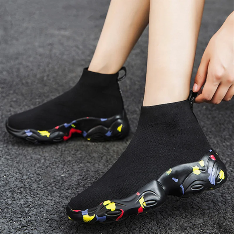 Soft Light Weight Breathable Mesh Knitting Upper Women Tennis Shoes Natural Sport Women's Shoes Slip On Big Size Sneakers 46, Black,grey,mixed
Soft Light Weight Breathable Mesh Knitting Upper Women Tennis Shoes Natural Sport Women's Shoes Slip On Big Size Sneakers 46, Black,grey,mixed