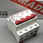 AC220V-400V DZ47-63 4P 6A 10A 16A 20A 25A 63A AC230V 32A 40A 50A Mini Circuit Breaker Cutout Miniature Household Air Switch