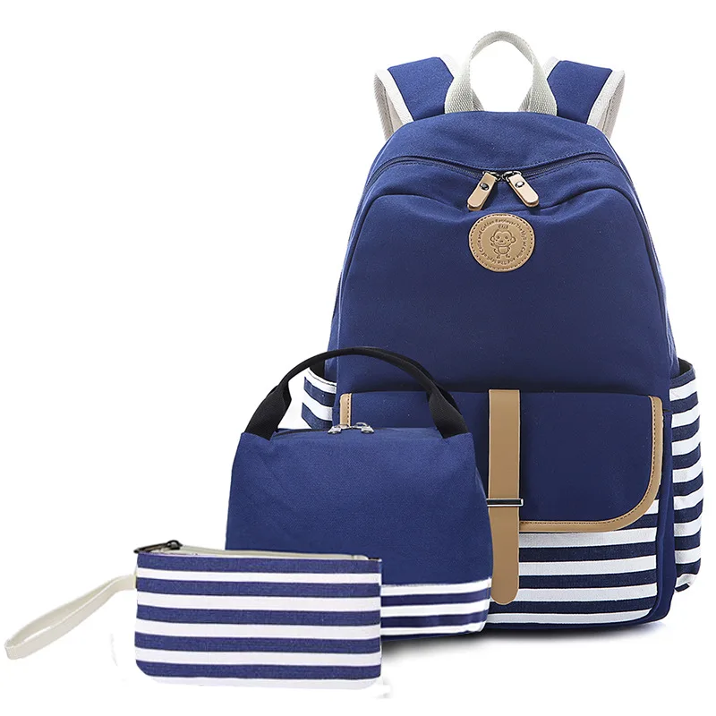 Hot Sale Fashion Canvas Travel 3Pcs Book Backpack Women Borsa Secondary School Bag For Teenager Boys Children'S School Backpacks, Customized color
Hot Sale Fashion Canvas Travel 3Pcs Book Backpack Women Borsa Secondary School Bag For Teenager Boys Children'S School Backpacks, Customized color