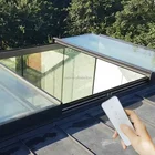 Roof Window Australian Standard Aluminum Horizontal Double Glass Hymer Skylight Skyview Roof Window