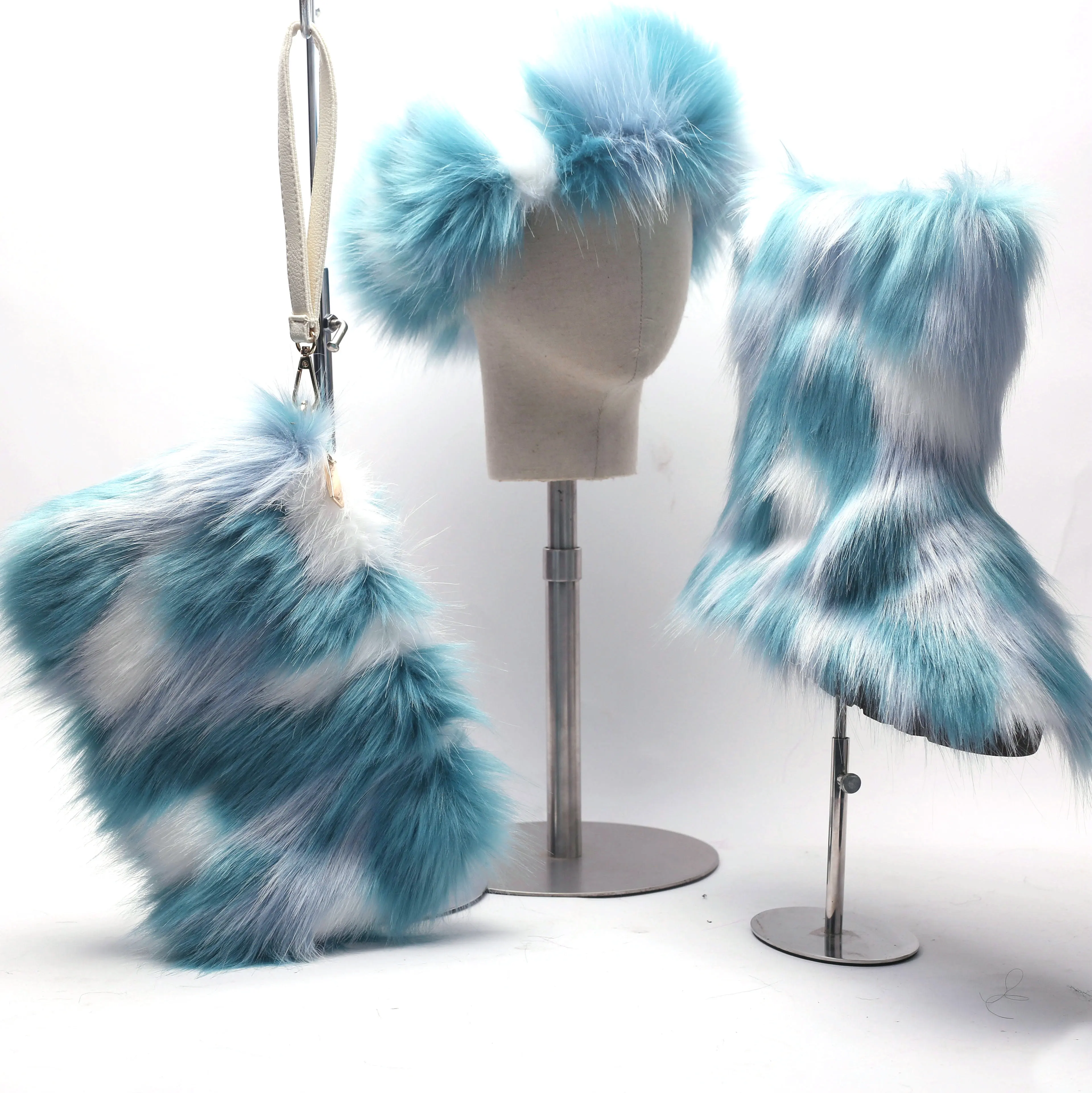 American Outside Footwear Plush Snow Boots with Matching Faux Fur Purse Bags Headbands plush shoes
American Outside Footwear Plush Snow Boots with Matching Faux Fur Purse Bags Headbands plush shoes