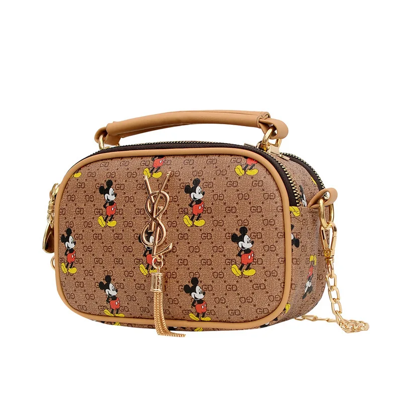 Mickey Mickey women's bag Summer Korean new chain messenger bag fashion girl portable shoulder bag WeChat live broadcast
Mickey Mickey women's bag Summer Korean new chain messenger bag fashion girl portable shoulder bag WeChat live broadcast