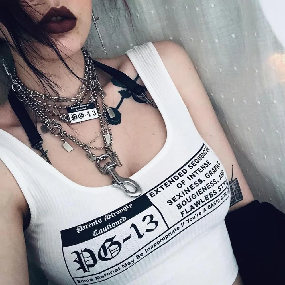 Spring Letter Print Sleeveless Female Tank Street Casual Skinny Backless Women Crop Tops
Spring Letter Print Sleeveless Female Tank Street Casual Skinny Backless Women Crop Tops