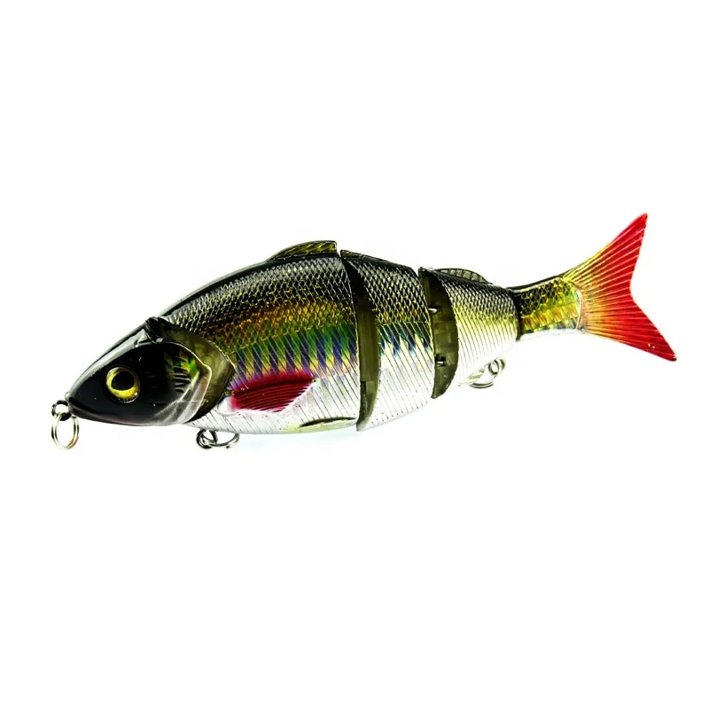 Wholesale 13cm 20.8g stick bait lure hard body bait multi joint fishing lures, 5 colors available
Wholesale 13cm 20.8g stick bait lure hard body bait multi joint fishing lures, 5 colors available