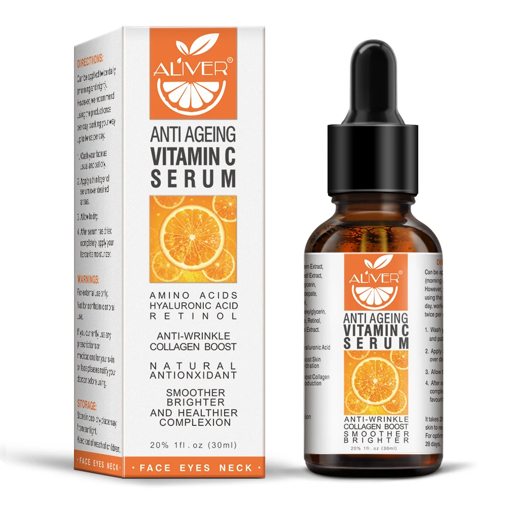 ALIVER Beauty Skin Care Cosmetics Anti Wrinkle Collagen Retinol Serum Anti Aging Vitamin C Serum 
ALIVER Beauty Skin Care Cosmetics Anti Wrinkle Collagen Retinol Serum Anti Aging Vitamin C Serum
