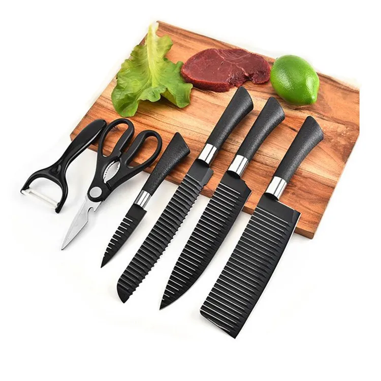 2020 best selling non stick kitchen wave knife set and machete six-piece chef knife sets
2020 best selling non stick kitchen wave knife set and machete six-piece chef knife sets