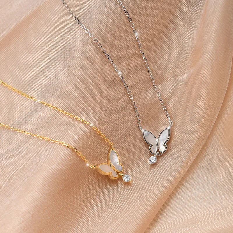 High Quality 18k Gold plated Butterfly Opal Necklace S925 Sterling Silver Butterfly Necklace
High Quality 18k Gold plated Butterfly Opal Necklace S925 Sterling Silver Butterfly Necklace