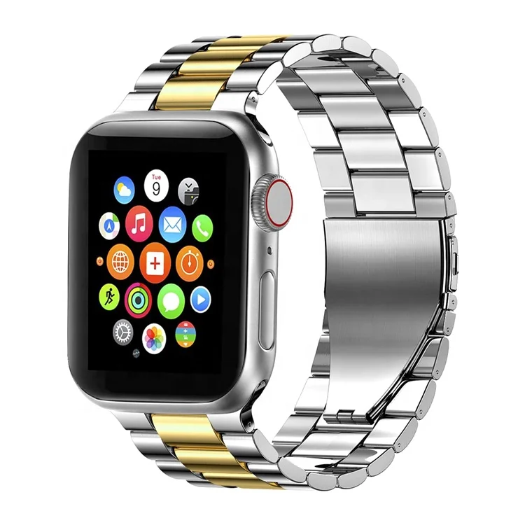 Metal Smart Watch Wrist Strap For Apple Watch 38/40/42/44mm Stainless Steel Bracelet Watch Band For Iwatch Series 1/2/3/4/5/6
Metal Smart Watch Wrist Strap For Apple Watch 38/40/42/44mm Stainless Steel Bracelet Watch Band For Iwatch Series 1/2/3/4/5/6