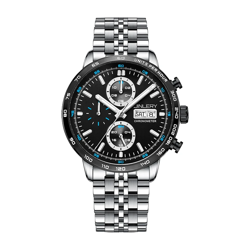 JINLERY Men Mechanical Watches Waterproof Luminous Business Mechanical Wrist Watches For Man
JINLERY Men Mechanical Watches Waterproof Luminous Business Mechanical Wrist Watches For Man