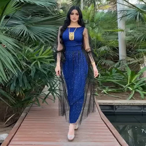 MQ035 Latest Design Middle East Mesh Patchwork Abaya Women Muslim dress Dubai Turkey Muslim Evening Dress Party 2022
MQ035 Latest Design Middle East Mesh Patchwork Abaya Women Muslim dress Dubai Turkey Muslim Evening Dress Party 2022