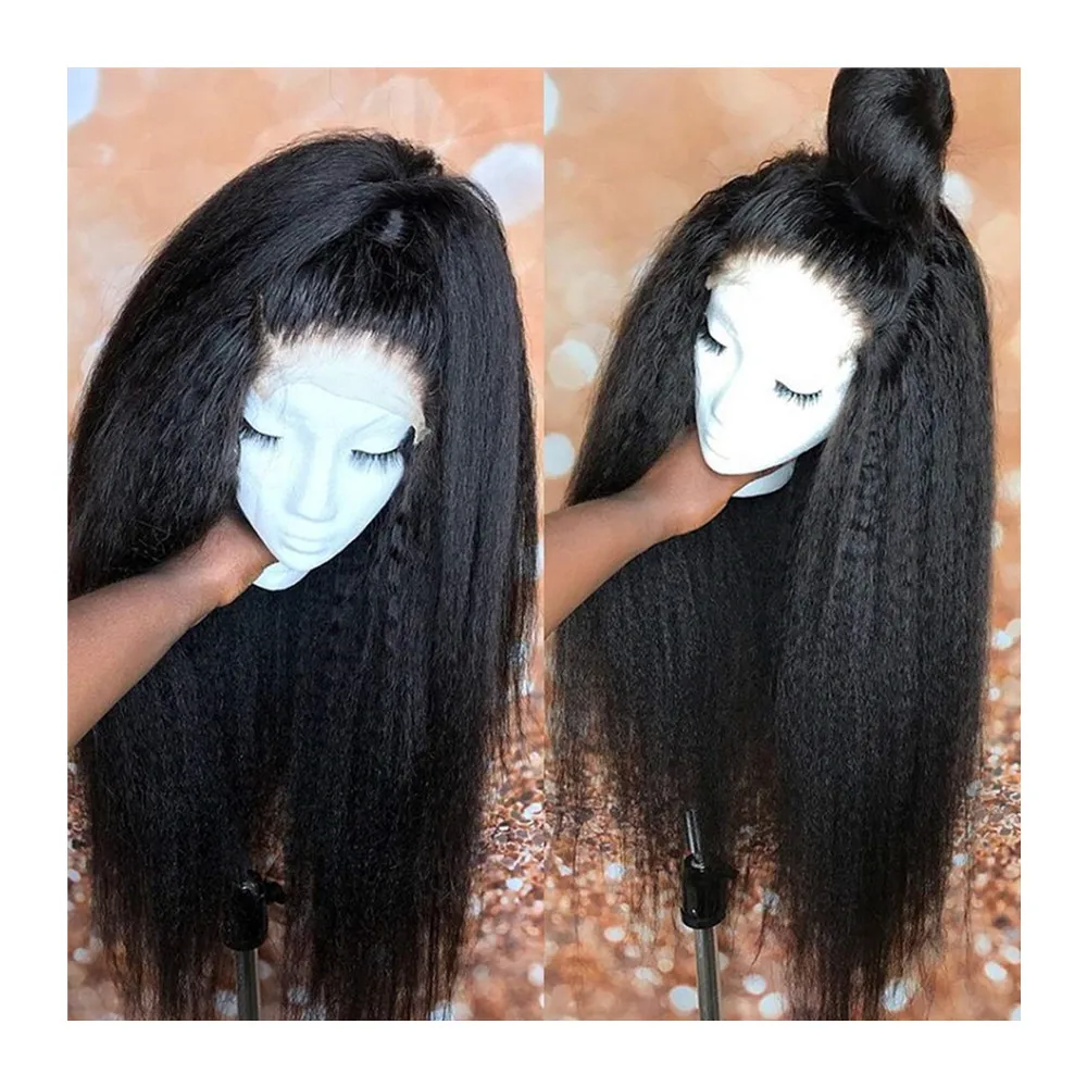 Hot Selling Raw Indian Human Hair Virgin Human Hair Wigs,Factory Price Kinky Straight Hair 360 Lace Frontal Wig For Afro Girls
Hot Selling Raw Indian Human Hair Virgin Human Hair Wigs,Factory Price Kinky Straight Hair 360 Lace Frontal Wig For Afro Girls