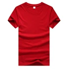 2019 KCOA Cheap In Stock Round Neck Custom Printed Mens Blank Cotton T-shirt