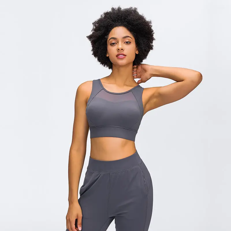 Seamless Shockproof Yoga Workout Tight Fitness Tops For Women High Elastic Sports Bra
Seamless Shockproof Yoga Workout Tight Fitness Tops For Women High Elastic Sports Bra