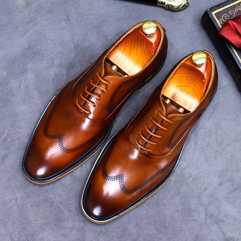 Dropshipping Soft leather shoes summer 2022 new cowhide leather with British business formal retro light leather shoes, Black,brown
Dropshipping Soft leather shoes summer 2022 new cowhide leather with British business formal retro light leather shoes, Black,brown
