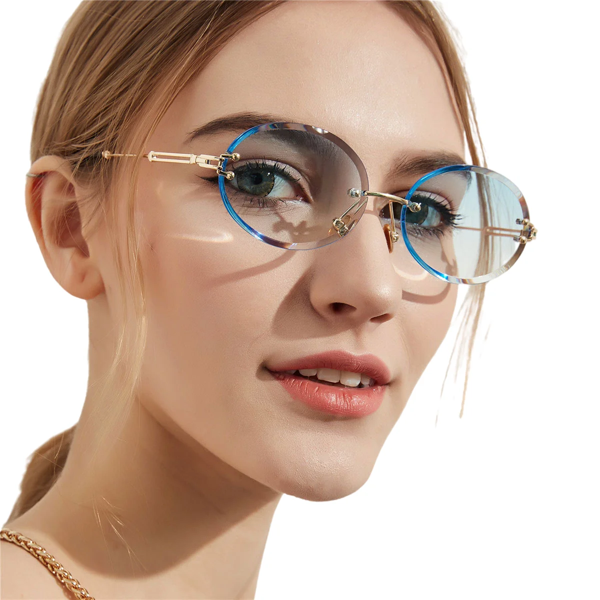 2021 Eyewear Fashion Women Sun Glasses Fashionable Small Metal Oval Retro Vintage Sunglasses
2021 Eyewear Fashion Women Sun Glasses Fashionable Small Metal Oval Retro Vintage Sunglasses