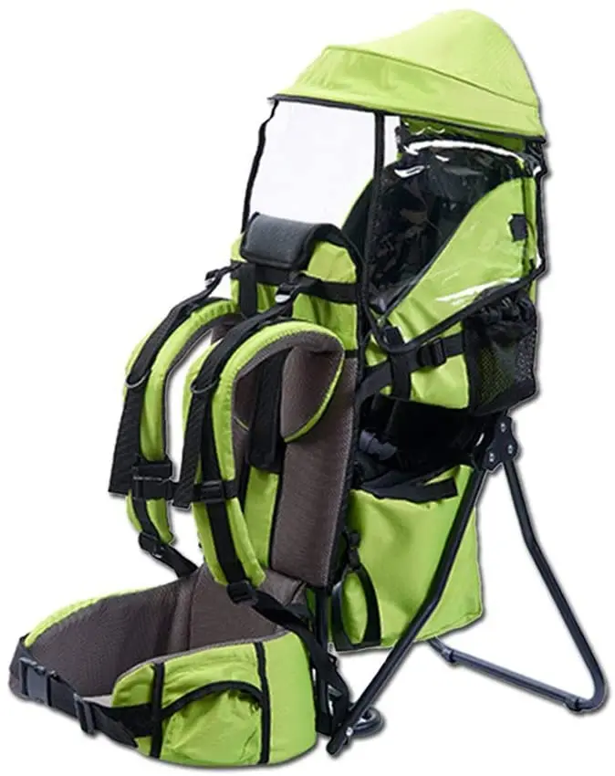 Sun Protection Kids' Outdoor Hiking Child Carrier,Baby Toddler Hiking Backpack Carrier with Stand Child Kid Sunshade Shield, Customized color
Sun Protection Kids' Outdoor Hiking Child Carrier,Baby Toddler Hiking Backpack Carrier with Stand Child Kid Sunshade Shield, Customized color