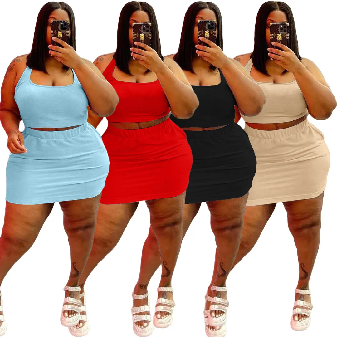 BR1442 L to 5XL sport casual summer outfits 2021 two piece plus size skirt outfit
BR1442 L to 5XL sport casual summer outfits 2021 two piece plus size skirt outfit