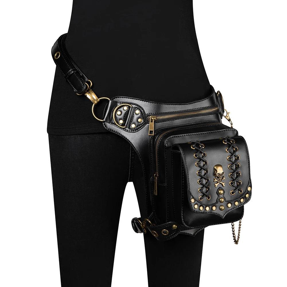 New fashion motorcycle spot punk multifunctional wholesale cheap pu leather crossbody purse waist bags
New fashion motorcycle spot punk multifunctional wholesale cheap pu leather crossbody purse waist bags
