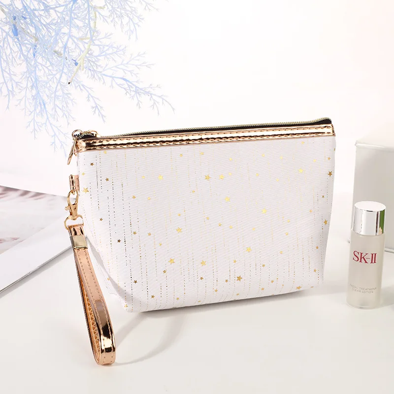 Fashion Female Portable Cosmetic Bag Retro Star Sequin Traveling Toiletry Bag Fashion Zipper Makeup Bag for Women
Fashion Female Portable Cosmetic Bag Retro Star Sequin Traveling Toiletry Bag Fashion Zipper Makeup Bag for Women