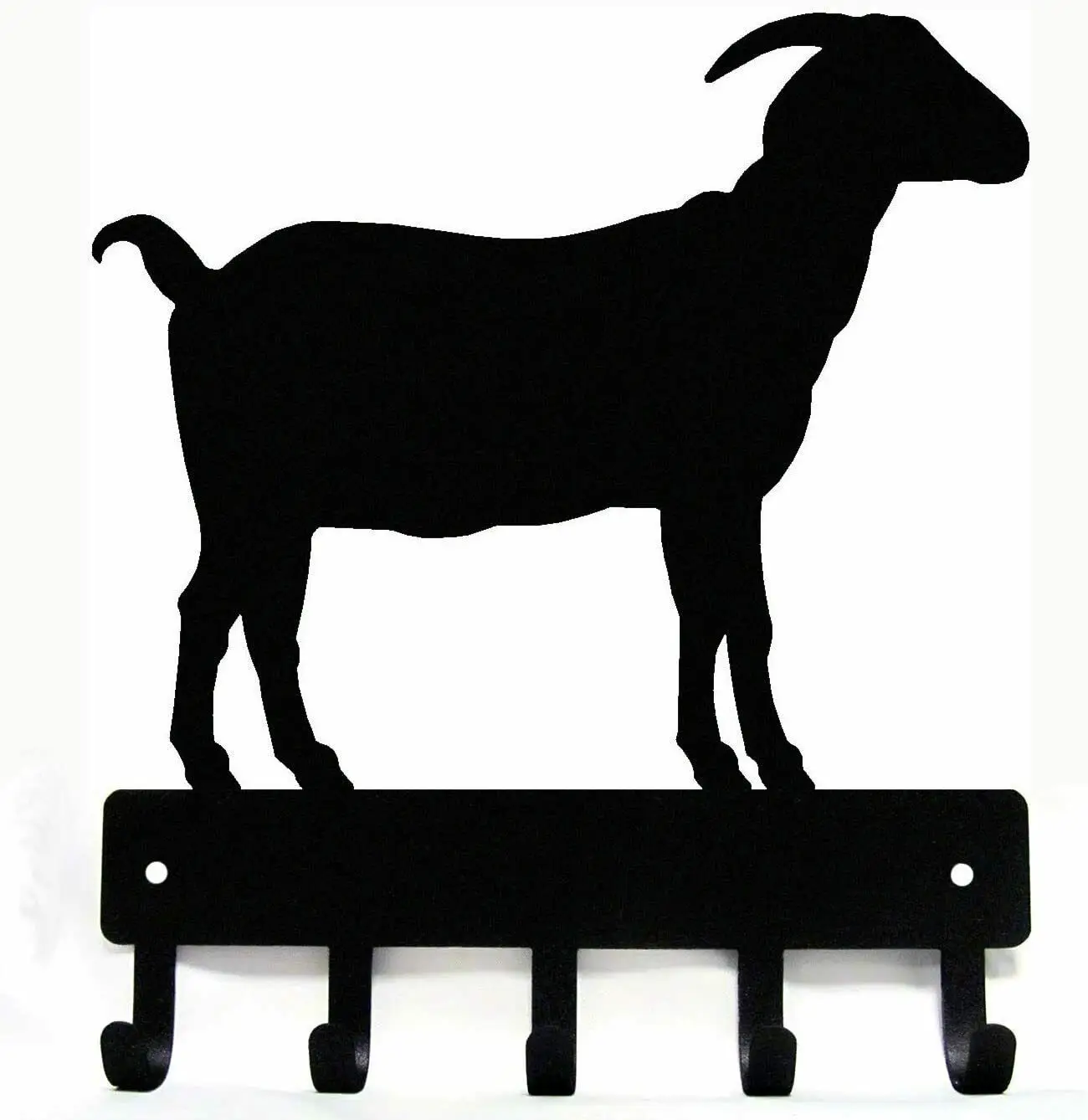 Yinfa Factory Quality Brand new Decor Metal Wall Art Craft Farm Horned Goat #1 Key Rack - 9 Inch Wide/6 Inch Wide TY2031
Yinfa Factory Quality Brand new Decor Metal Wall Art Craft Farm Horned Goat #1 Key Rack - 9 Inch Wide/6 Inch Wide TY2031