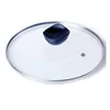 Tempered Glass Lid, Fits 9.5 inch, Universal Replacement For Frying Pan,Pot,Cast Iron Skillets,Wok,Round, Bakelite Handle Knob