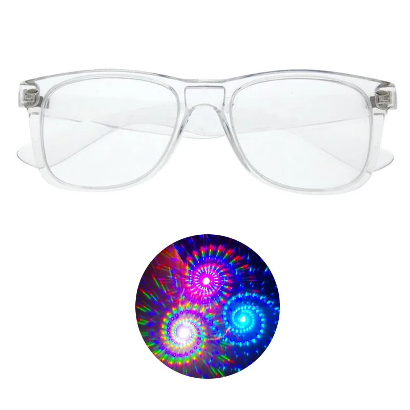 3D Plastic Spiral Diffraction Glasses Party Favor New Year Glasses Rave At Night Christmas Fireworks Glasses
3D Plastic Spiral Diffraction Glasses Party Favor New Year Glasses Rave At Night Christmas Fireworks Glasses