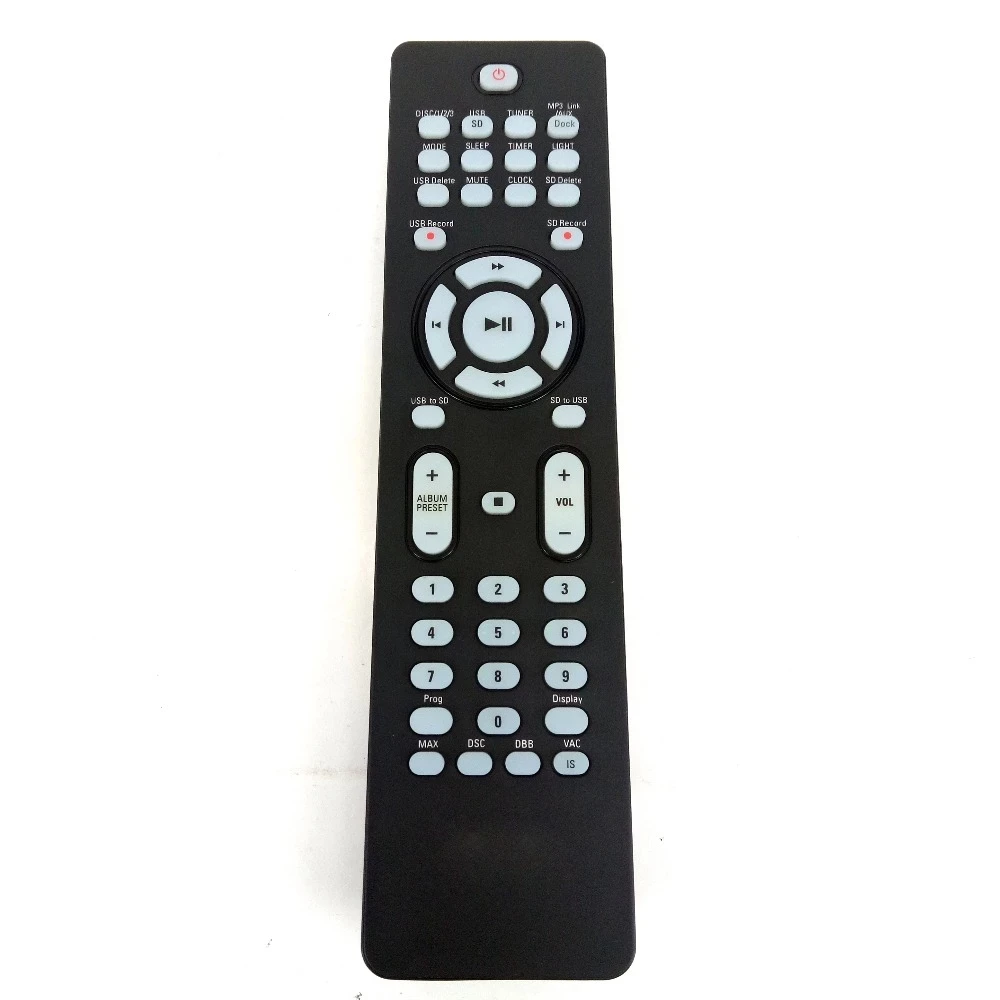New Original Remote Control For PHILI Home System Remote Control RC2034321/01 3139 238 20521 for mp3 Remote controller
New Original Remote Control For PHILI Home System Remote Control RC2034321/01 3139 238 20521 for mp3 Remote controller