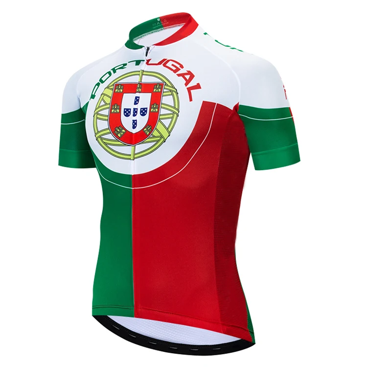 Portugal Fashion Hot Selling Moisture-wicking Cycling Clothing Professional Design Printed Cycling Jersey Cycling Shirt, Customized color
Portugal Fashion Hot Selling Moisture-wicking Cycling Clothing Professional Design Printed Cycling Jersey Cycling Shirt, Customized color