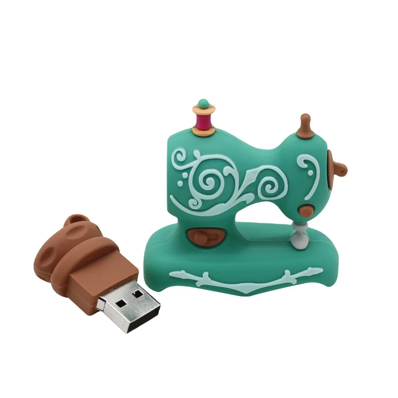 Sewing machine USB Flash Drive 32GB 16GB USB 2.0 Lovely Cartoon 64GB Pen Drive 8GB 4GB Mini Pendrive Memory Stick
Sewing machine USB Flash Drive 32GB 16GB USB 2.0 Lovely Cartoon 64GB Pen Drive 8GB 4GB Mini Pendrive Memory Stick
