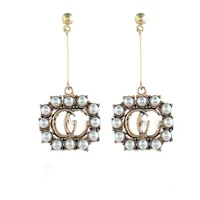 Factory Wholesale New Creative Letter Earrings Retro Pearl Circle Fashion Earrings for Women
Factory Wholesale New Creative Letter Earrings Retro Pearl Circle Fashion Earrings for Women