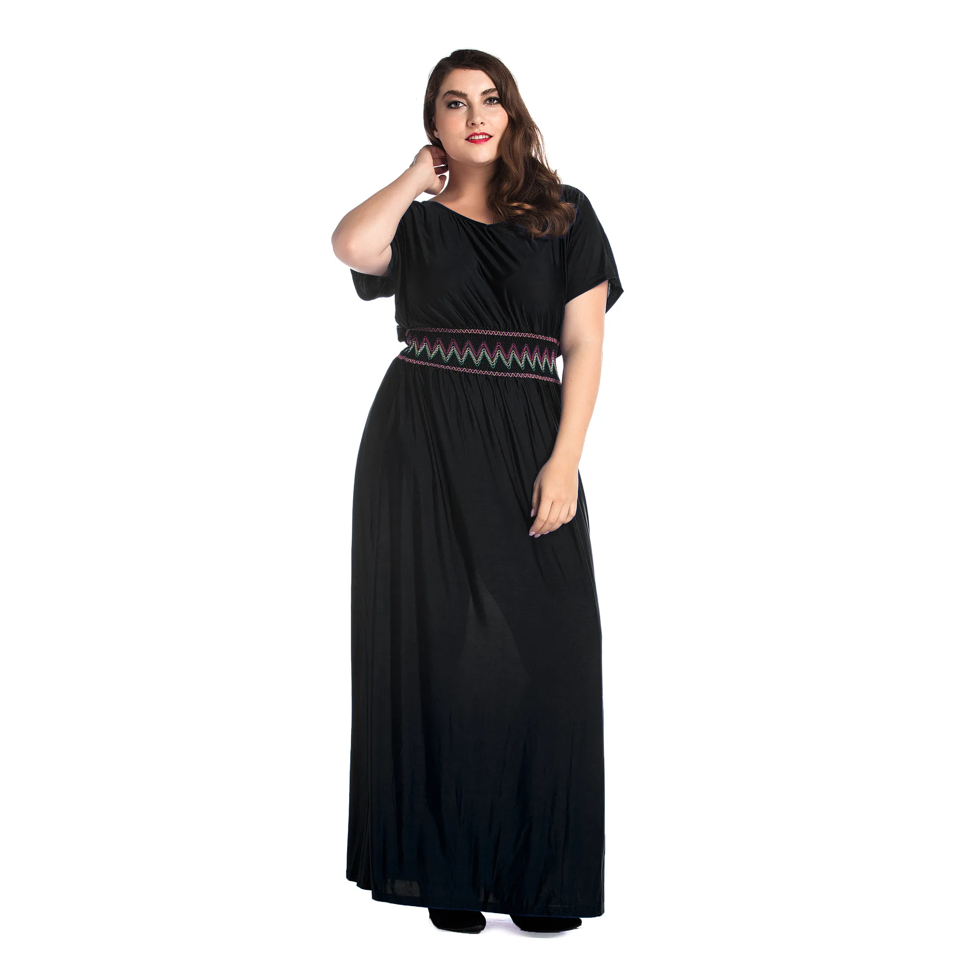 Fast Delivery Good Quality 100% Polyester Casual Women Long Dresses Loose Plus Size Maxi Dress
Fast Delivery Good Quality 100% Polyester Casual Women Long Dresses Loose Plus Size Maxi Dress