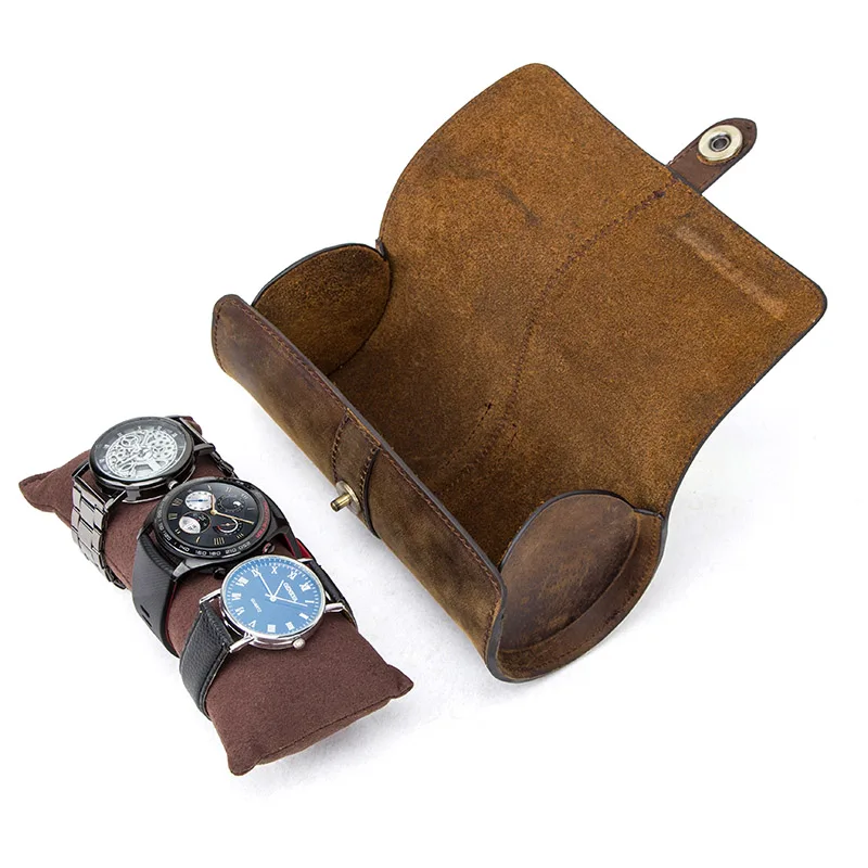 Dropshipping factory price 3 pcs leather watches box eva watch case watch winder display holder with suction buckle
Dropshipping factory price 3 pcs leather watches box eva watch case watch winder display holder with suction buckle