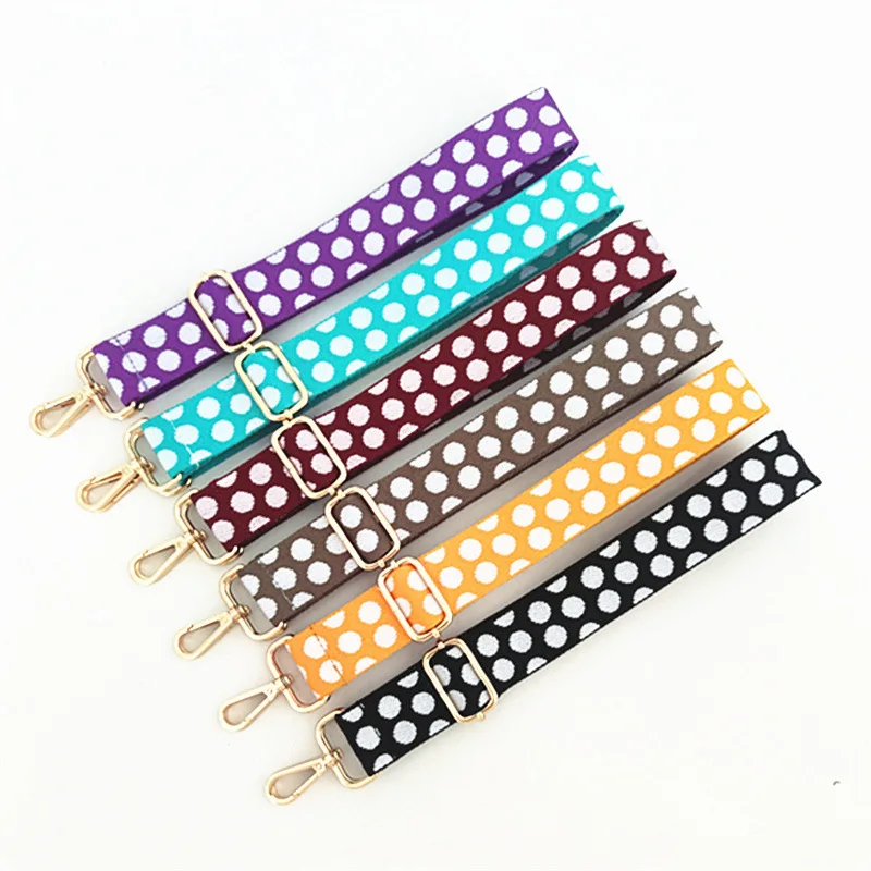 REWIN 2022 Funky 38mm Wide Multi Colored Polka Dotted Woven Canvas Purse Replacement Straps for Bags, 7 colors in stock
REWIN 2022 Funky 38mm Wide Multi Colored Polka Dotted Woven Canvas Purse Replacement Straps for Bags, 7 colors in stock